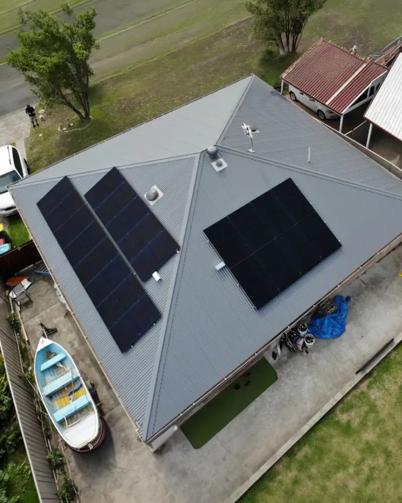 Solar-panels-installed-house Solar Panels installed on house